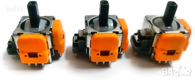 Gamer Gear 4 Pack, джойстик с Hall Effect 3D аналогов сензор, съвместим с PS5 контролер, снимка 4 - Аксесоари - 53944203