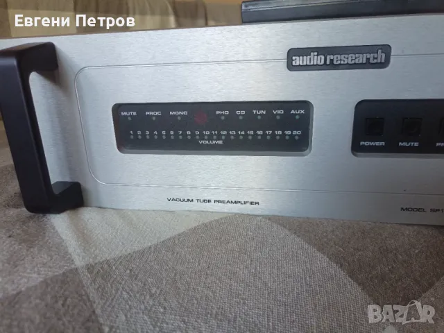 Лампов предусилвател Audio Research SP17, снимка 8 - Ресийвъри, усилватели, смесителни пултове - 47232075