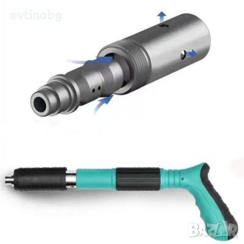 Ръчен пистолет за стоманени пирони пистолет за нитове инструмент за бетонна стена