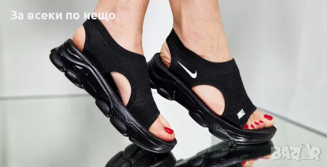 Nike Дамски Черни Сандали Найк Код P597, снимка 13 - Сандали - 50427759