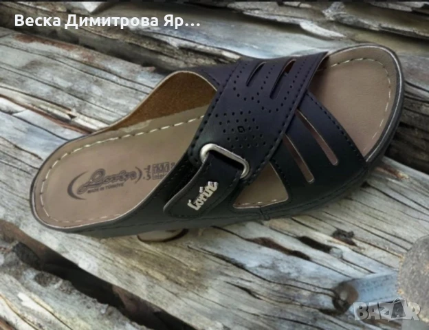 Луксозни дамски кожени чехли различни модели, снимка 6 - Чехли - 51312175