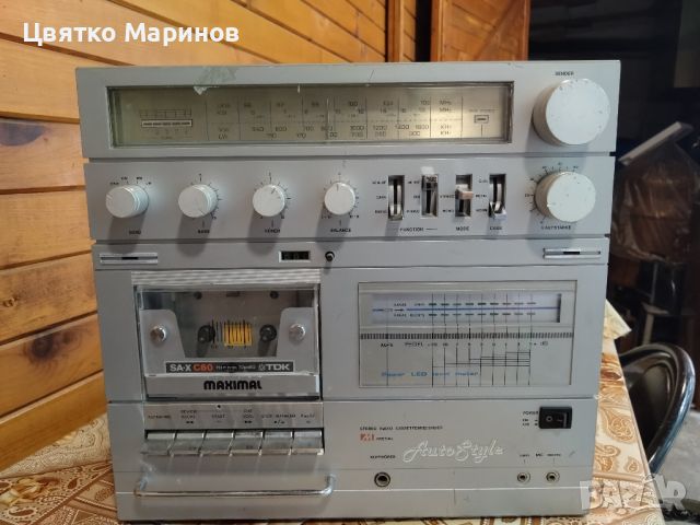 Радио касетофон Maximal 3040, снимка 1 - Радиокасетофони, транзистори - 46417341