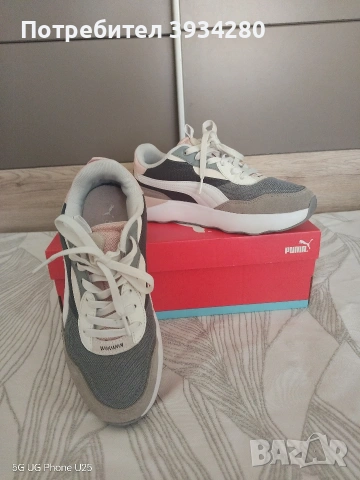 Кецове Puma RUNTAMED PLATFORM STRMY, снимка 5 - Кецове - 53992727