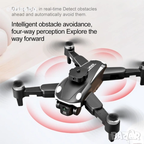 4K Безчетков дрон F200, снимка 5 - Дронове и аксесоари - 54081525