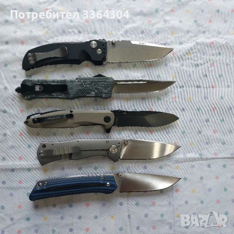 Сгъваеми ножове от колекция , снимка 2 - Ножове - 45769031