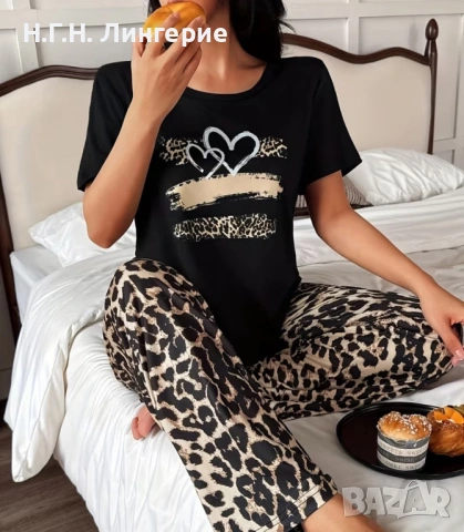 Дамска тигрова пижама , снимка 2 - Пижами - 54002969