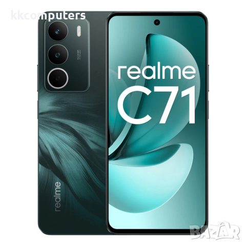 ЧАСТИ ЗА Смартфон GSM REALME C71 FOREST RMX5303 6.67 ", 256 GB, RAM 8 GB, 50 MP 