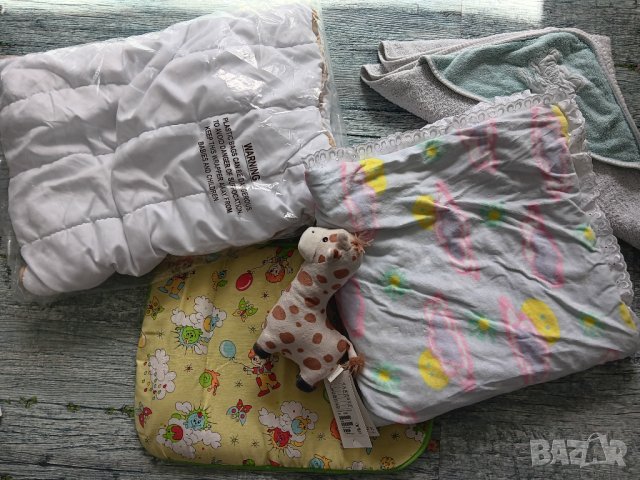 Dormeo бебешки сет-възглавничка ,одеало+подаръци, снимка 1 - Спално бельо и завивки - 44990602