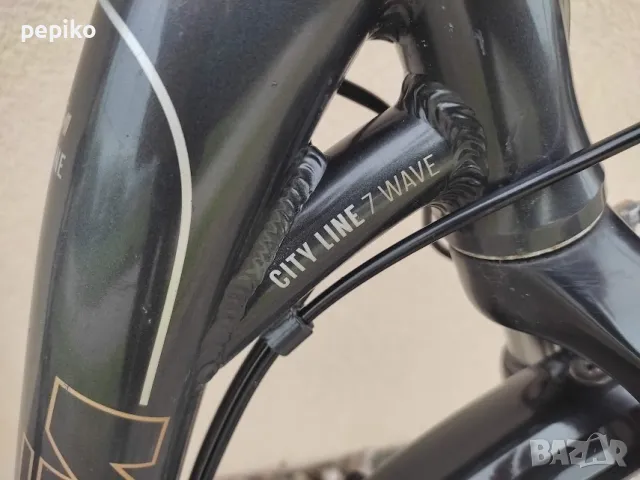 Продавам колела внос от Германия Употребяван градски алуминиев велосипед KTM 7 WAVE 28 цола, снимка 3 - Велосипеди - 50055945
