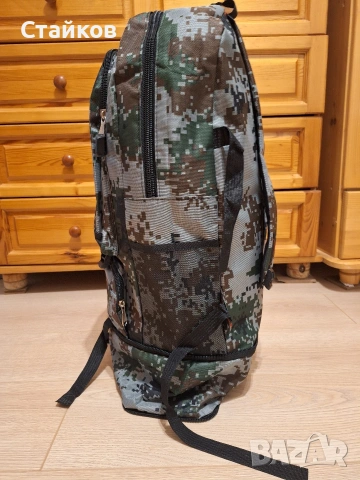 Военна раница BATTLEGROUNDS ,48-65Х37Х26 см ,48-55литра, снимка 2 - Раници - 52982524