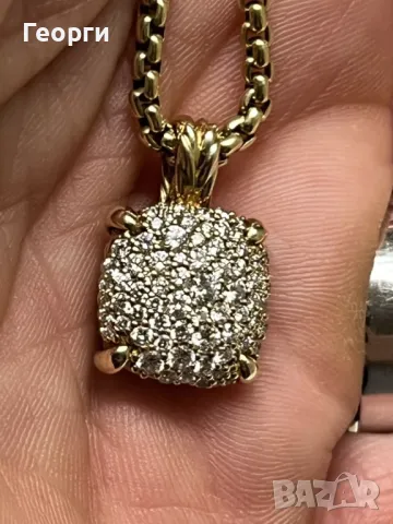 David Yurman оригинално колие медальон