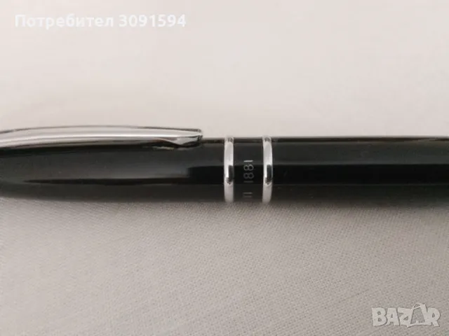   Писалка черутти черно и хром  CERRUTI 1881  , снимка 10 - Антикварни и старинни предмети - 49639721