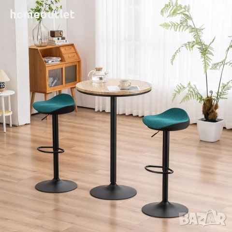 Комплект бар столове - EUYY102-KS-1919BK-GE - 2бр, снимка 2 - Столове - 51105864