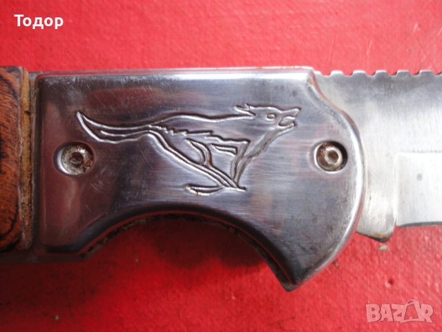 Страхотен полуавтоматичен джобен нож 3, снимка 5 - Ножове - 54086326