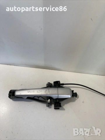 Предна лява външна дръжка сребриста за Volvo C30 1.6 TDI 109HP (2012) 