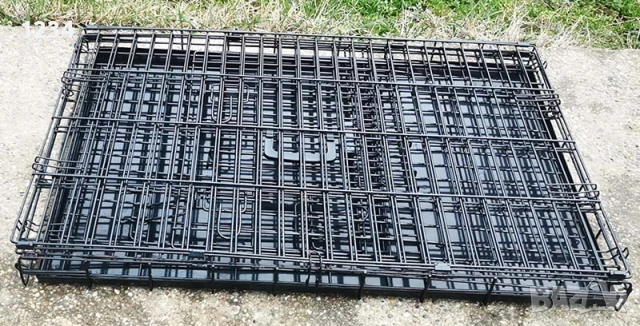 НОВА солидна транспортна клетка метална сгъваема 91x62x67cm Ellie-Bo за куче, стационар, снимка 9 - За кучета - 53625002