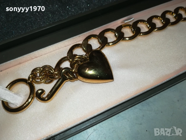 ГРИВНА-JUICY COTURE GOLD BORN IN USA-ВНОС SWISS 0110251745, снимка 9 - Гривни - 51910728