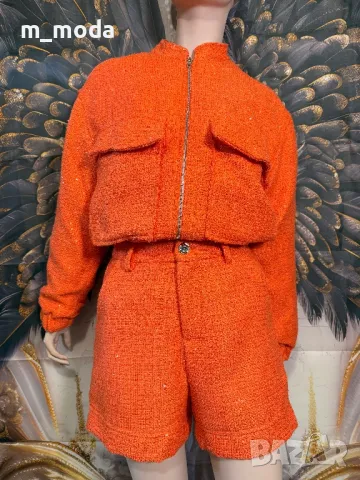 Ефектно овърсайз яке тип букле, снимка 3 - Якета - 49716614