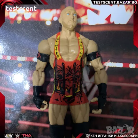 Екшън фигура WWE Mattel Ryback Райбак Feed Me More Red Basic Series figure играчка, снимка 1 - Колекции - 48450620