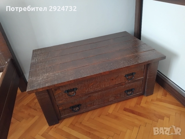 Комплект спалня -масив,запазена , снимка 4 - Други стоки за дома - 52587166