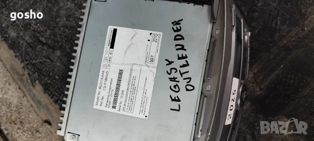 РАДИО CD ЧЕЙНДЖЪР SUBARU LEGACY V OUTBACK IV, снимка 2 - Части - 54036345