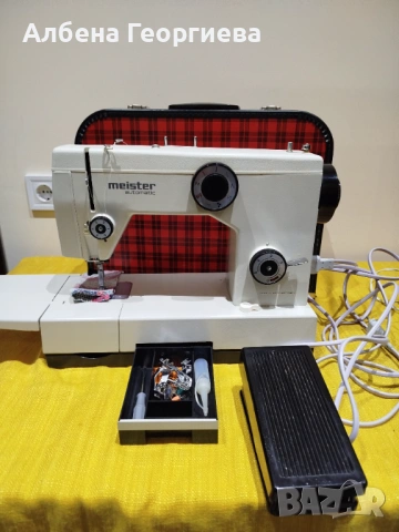 Метална шевна машина MEISTER AUTOMATIC - W .GERMANY-  95 W 