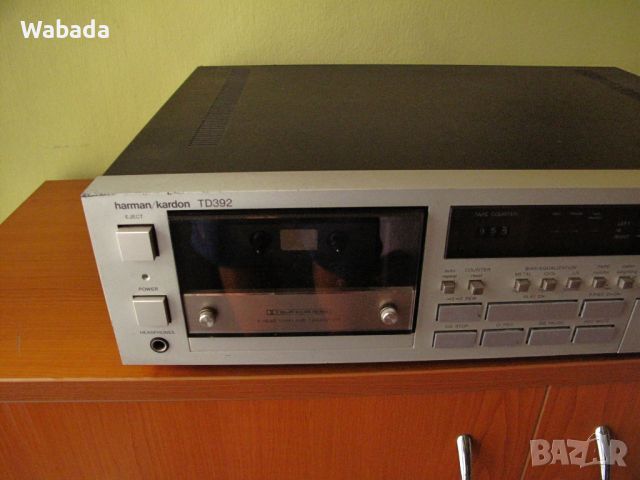 Harman Kardon TD-392 касетен дек топ модел за периода обслужен (1985-88), снимка 2 - Декове - 46494200