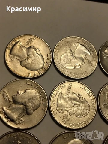 QUARTER DOLLAR 1965-2015 ., снимка 13 - Нумизматика и бонистика - 51161415