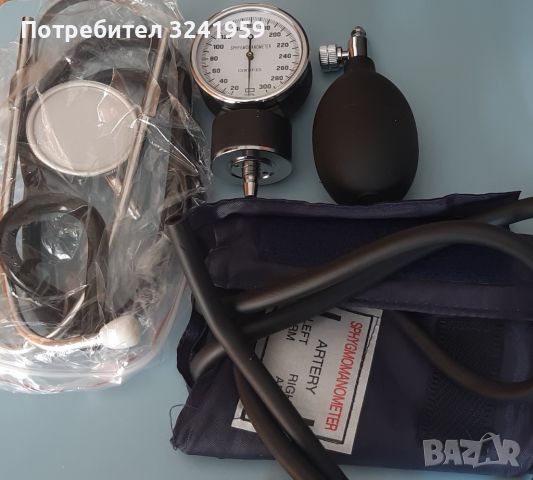 Механичен (анероиден) апарат за измерване на кръвно налягане., снимка 9 - Уреди за диагностика - 45840159