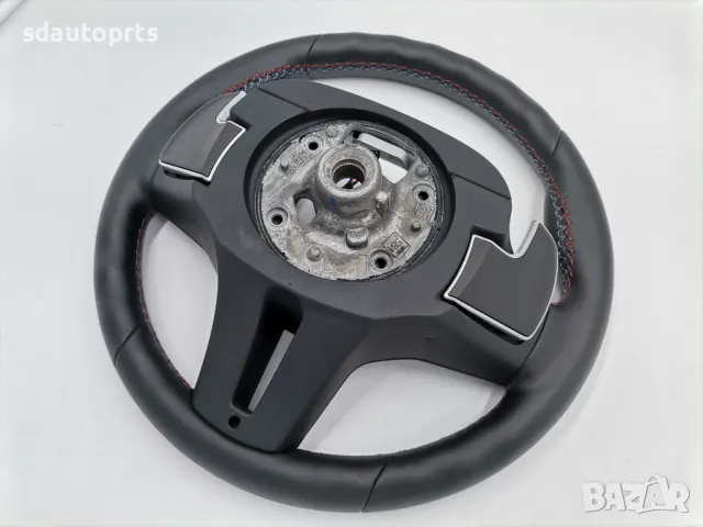 M Sport Черен Спортен Волан BMW X5M X6M M5 F90 M8 F91 F92 F93 F95 F96, снимка 10 - Части - 47052412