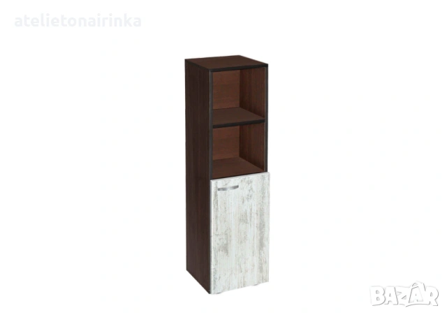 Етажерка Ава 4.1 с вратичка постформинг, снимка 11 - Етажерки - 29610522