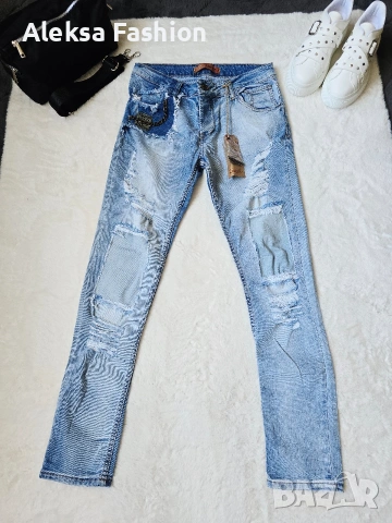 Дамски дънки , снимка 14 - Дънки - 43324128