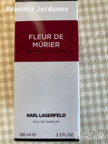 KARL LAGERFELD Fleur de Murier
