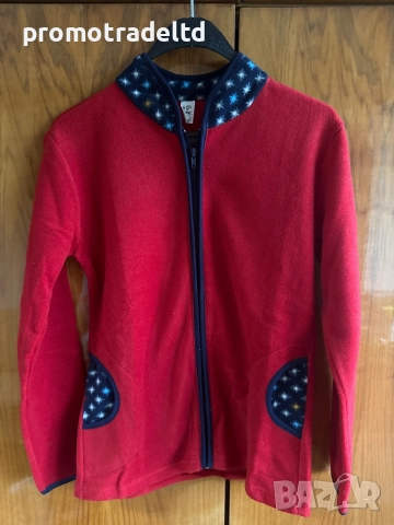 Българска поларена дамска пижама полар дълъг ръкав дълъг панталон