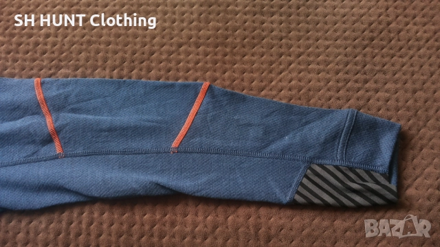 HELLY HANSEN LIFA Base Layer Merino Half Zip Work размер L работна термо блуза W4-353, снимка 9 - Блузи - 52038320