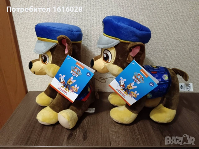 Плюшени играчки на Пес Патрул. Чейс,Маршал и Скай., снимка 12 - Плюшени играчки - 36680516