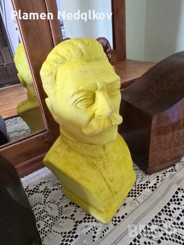Бюст на Йосиф Сталин., снимка 3 - Статуетки - 53829054