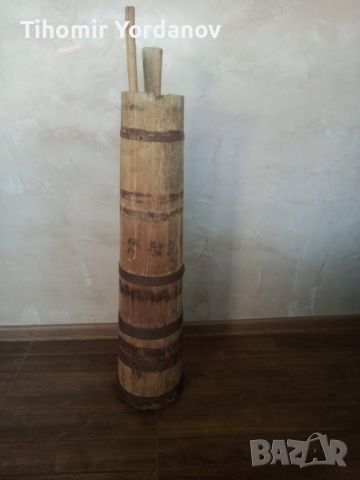 Стара дървена буталка за масло., снимка 17 - Антикварни и старинни предмети - 45681515