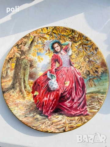 порцеланова чиния за стена 