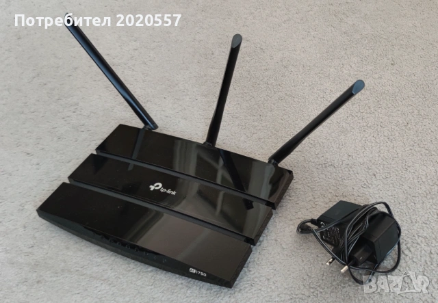Безжичен Рутер TP-Link Archer C7, AC1750, снимка 3 - Рутери - 54234981