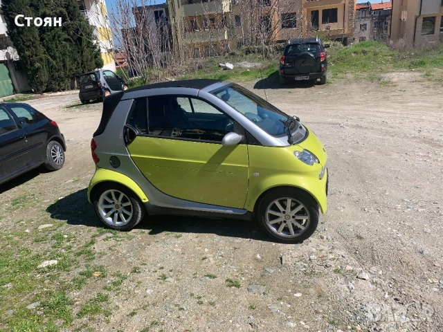 Smart Fortwo cabrio 0,7 2006, снимка 5 - Автомобили и джипове - 54142658
