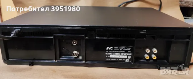    JVC-видео HR-P125 EE, снимка 3 - Плейъри, домашно кино, прожектори - 48885397