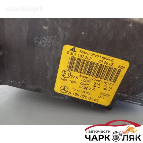 Фар десен Мерцедес А180 W169, снимка 4 - Части - 47834965