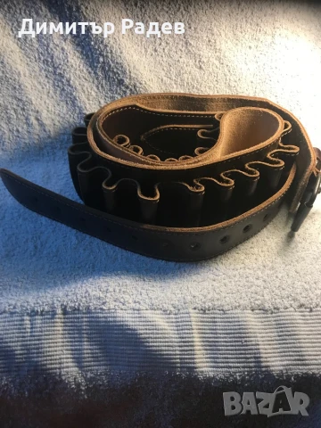 НОВИ  АВДЖИЙСКИ  кол. патрондаши със  25 гнезда за патрони и ремъци за авдж. пушки от естеств. кожа , снимка 10 - Оборудване и аксесоари за оръжия - 41557690