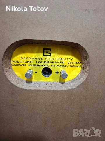 Продават се английски тонколони GOODMANS HIGH FIDELITY. , снимка 6 - Тонколони - 54256735