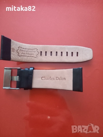 Мъжка кожена верижка, снимка 2 - Мъжки - 52974567