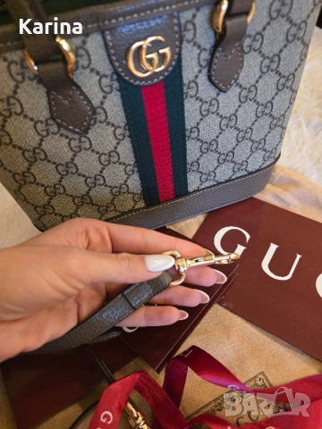 Налична чанта Gucci Ophidia Tote bag, снимка 5 - Чанти - 52243269