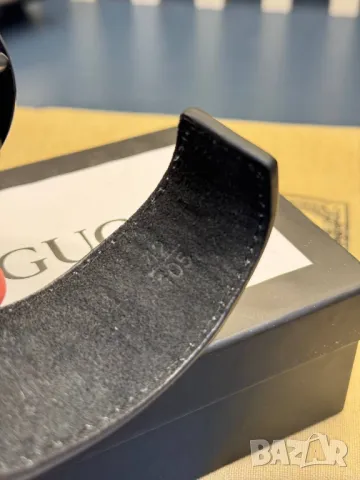 колани от естествена кожа в кутия gucci 4см , снимка 2 - Колани - 50416736