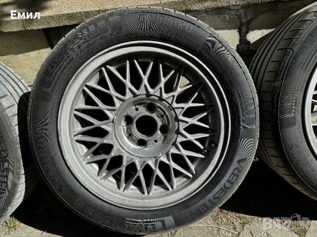 Оригинални джанти bmw style 5 bbs 15 4x100, снимка 2 - Гуми и джанти - 45892155