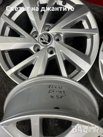 Джанти 17 Цола 5x112  Оригинални VW Golf 5 6 7 8 Caddy Passat  Tiguan Touran Skoda Kodiak Karoq Audi, снимка 9 - Гуми и джанти - 46716140